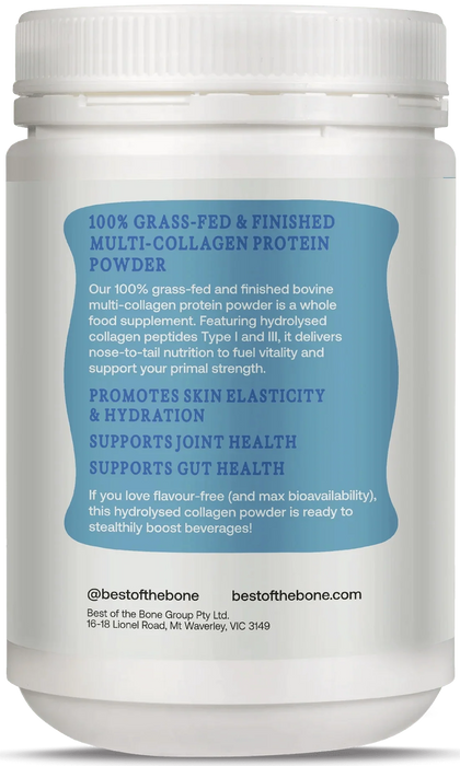 Multi - collagen Protein Peptides Powder - 500g - Yo Keto