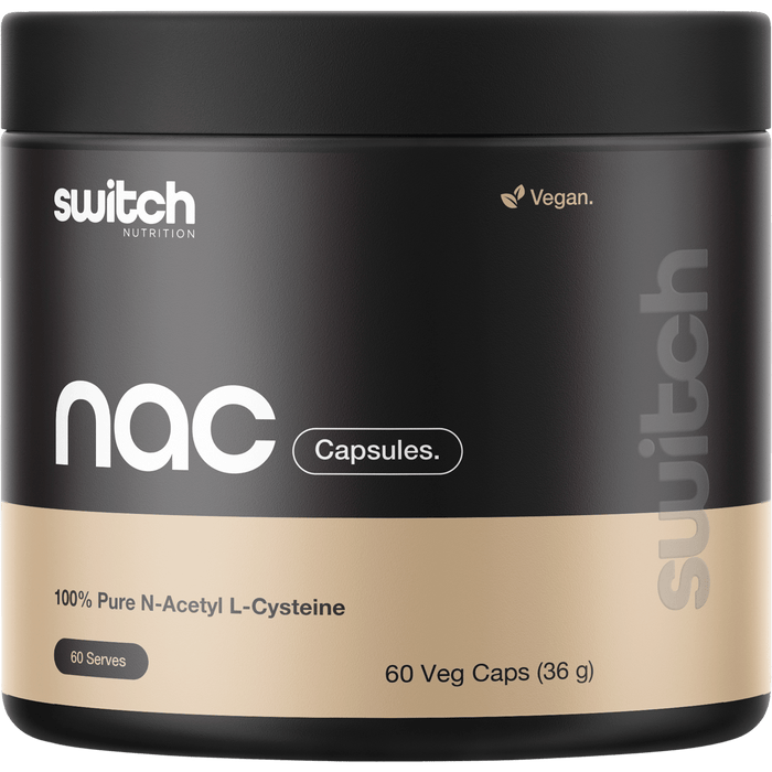 NAC - 100% N - Acetyl L - Cystine - 60 Caps - Yo Keto