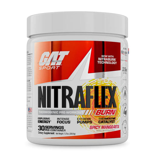 NITRAFLEX BURN - 30 Serves - Best Before 10 Oct 2025 - LYTES