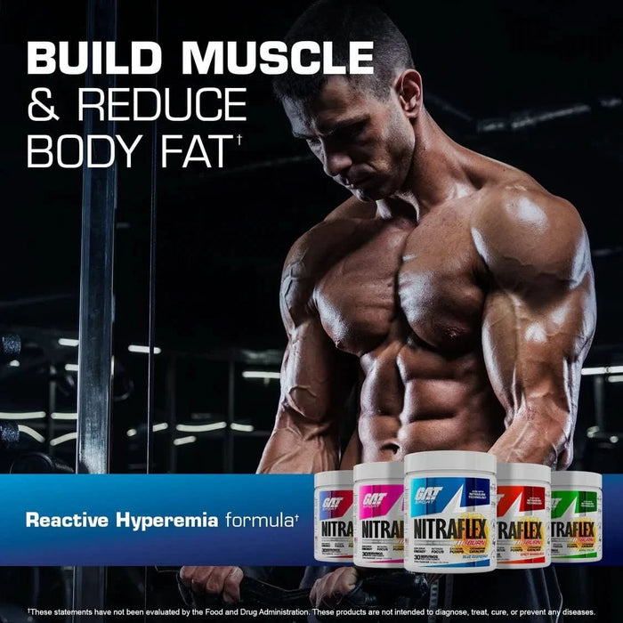 NITRAFLEX BURN - 30 Serves - Best Before 10 Oct 2025 - LYTES