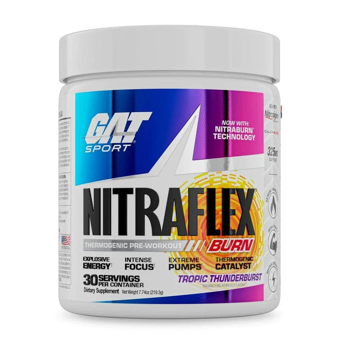 NITRAFLEX BURN - 30 Serves - Best Before 10 Oct 2025 - LYTES
