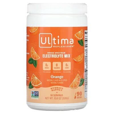 Orange Electrolyte Drink Mix - 90 Serves - LYTES