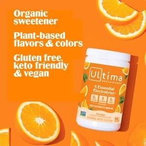 Orange Electrolyte Drink Mix - 90 Serves