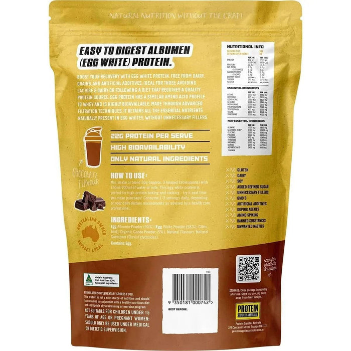 Paleo Pro Chocolate Egg White Protein - 900g - LYTES