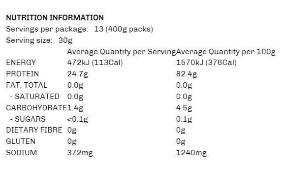 Paleo Pro Pure Egg White Protein - 400g - LYTES