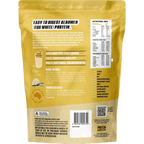 Back of Paleo Pro Vanilla Egg White Protein - 400g pack by Protein Supplies Australia showing nutrition, ingredients, and usage info.
