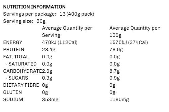 Paleo Pro Vanilla Bean Egg White Protein - 400g - LYTES