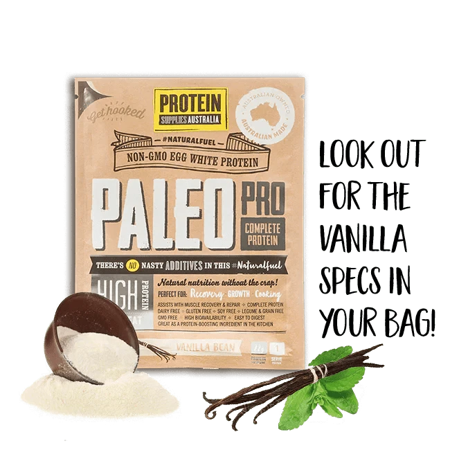 Paleo Pro Vanilla Bean Egg White Protein - 400g - LYTES