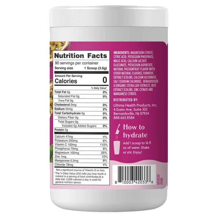 Passionfruit Electrolyte Drink Mix - 90 Serves - LYTES