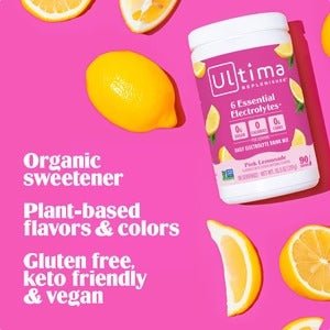 Pink Lemonade Electrolyte Powder - 90 Serves