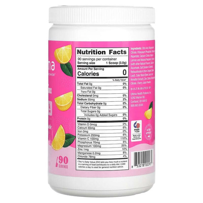 Pink Lemonade Electrolyte Drink Mix - 90 Serves - LYTES