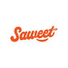 Saweet Way logo in bold orange script on white background for Pure Allulose Natural Sweetener Granules - 500g