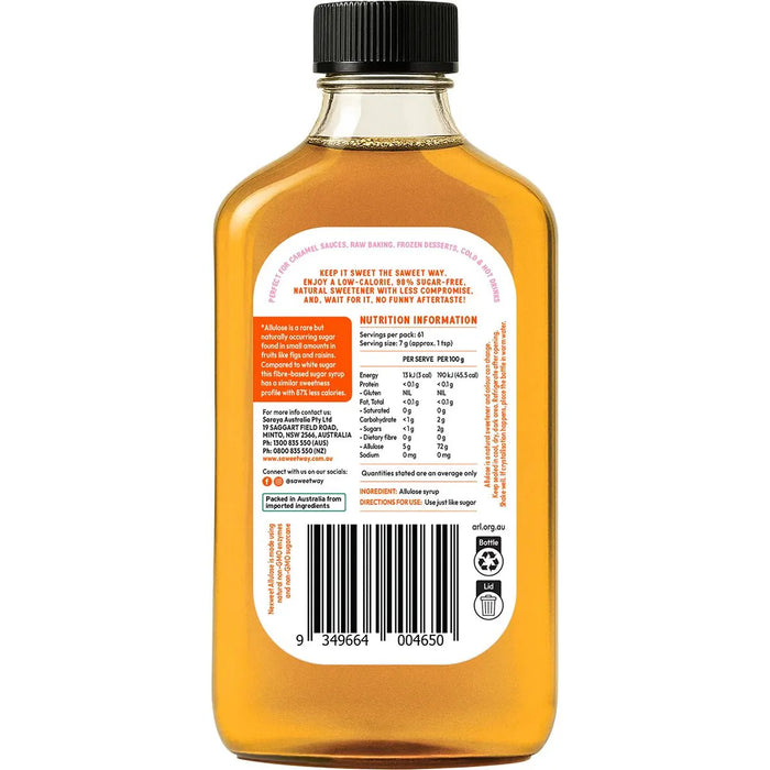Pure Allulose Natural Sweetener Syrup - 430g - LYTES
