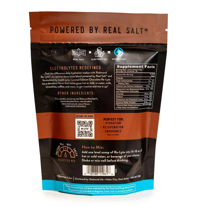 Re - Lyte Electrolyte Mix - Chocolate - Pouch - 45 Serves - Limited Edition - LYTES