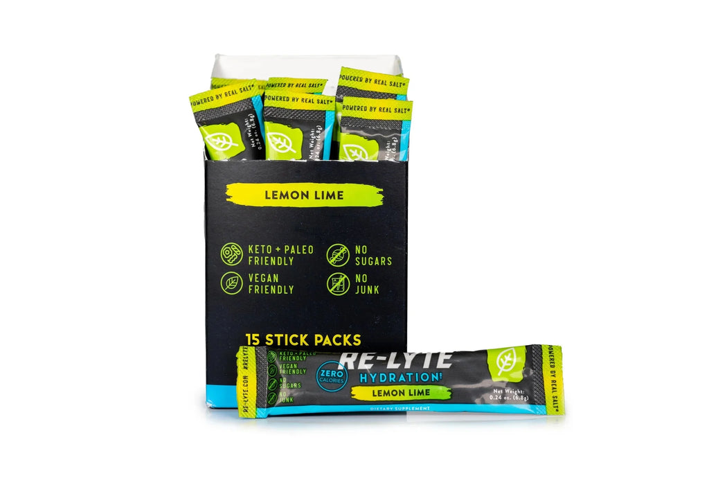 Re-Lyte Hydration Stick Packs Lemon Lime
