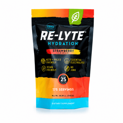 Re-Lyte Hydration - Strawberry Lemonade - Bulk Pouch - 175 Servings