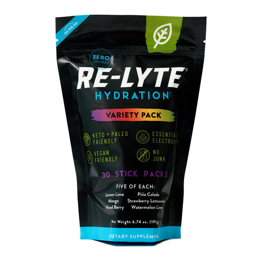 Re - Lyte Hydration - Variety - Stick Packs x 30 - Yo Keto