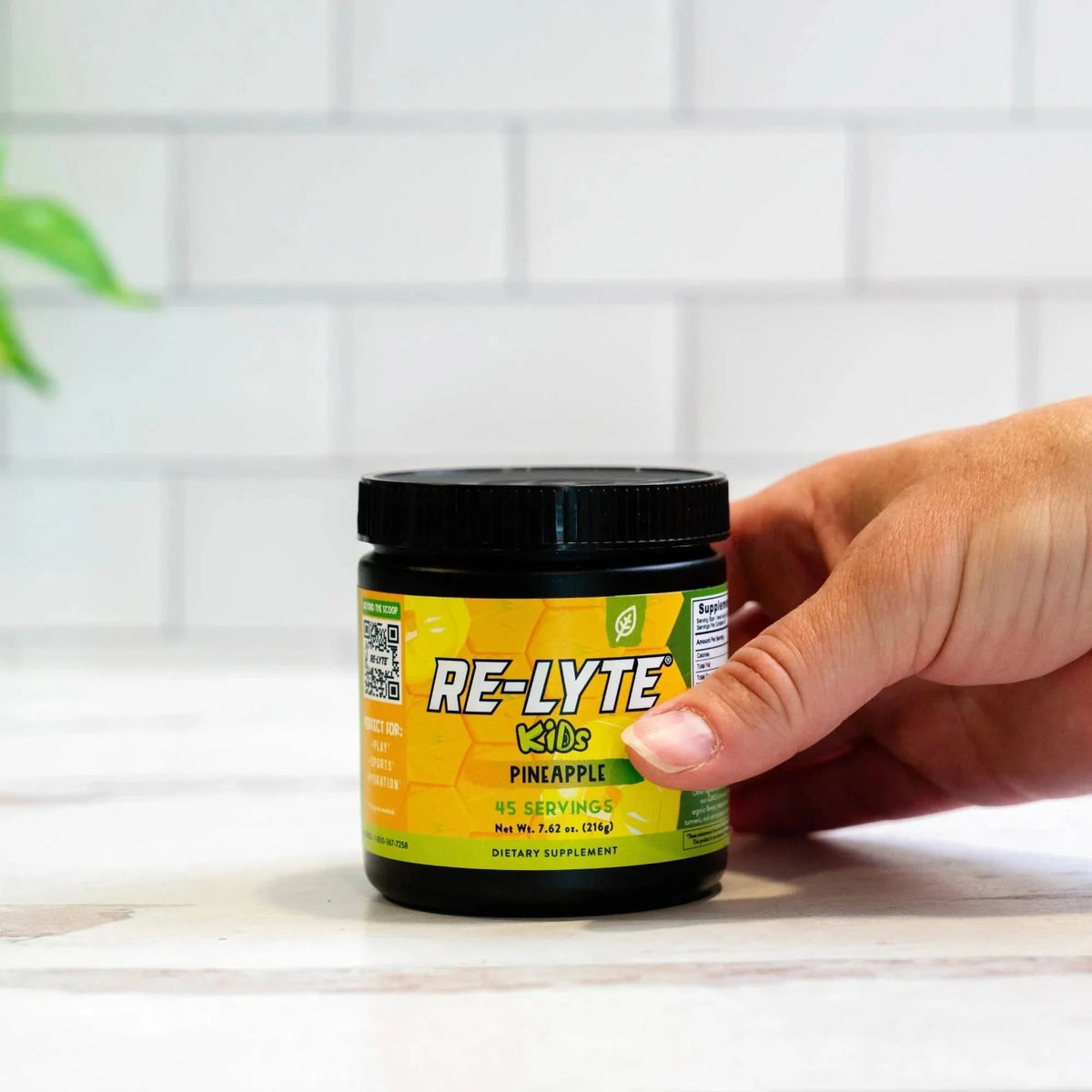Re - Lyte Kids Hydration - Pineapple - Tub - 45 Serves - LYTES