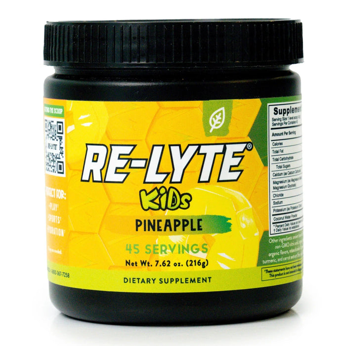 Re - Lyte Kids Hydration - Pineapple - Tub - 45 Serves - Yo Keto