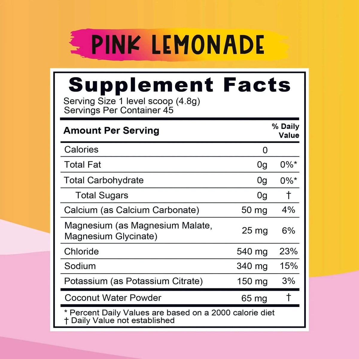 Re - Lyte Kids Hydration - Pink Lemonade - Tub - 45 Serves - LYTES
