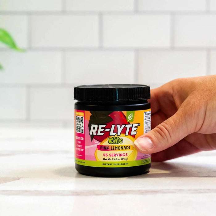 Re - Lyte Kids Hydration - Pink Lemonade - Tub - 45 Serves - LYTES