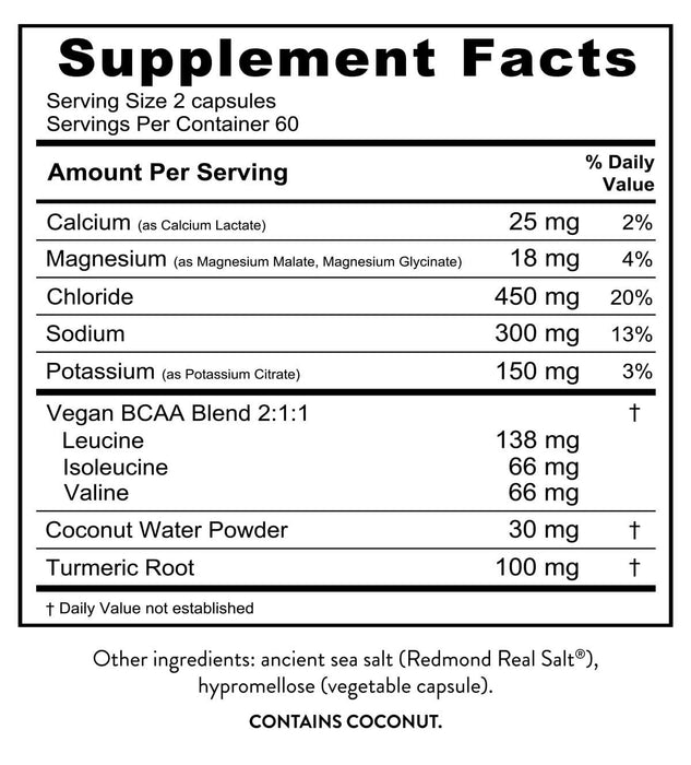 Re - Lyte Muscle Recovery Caps - 120 Capsules - LYTES