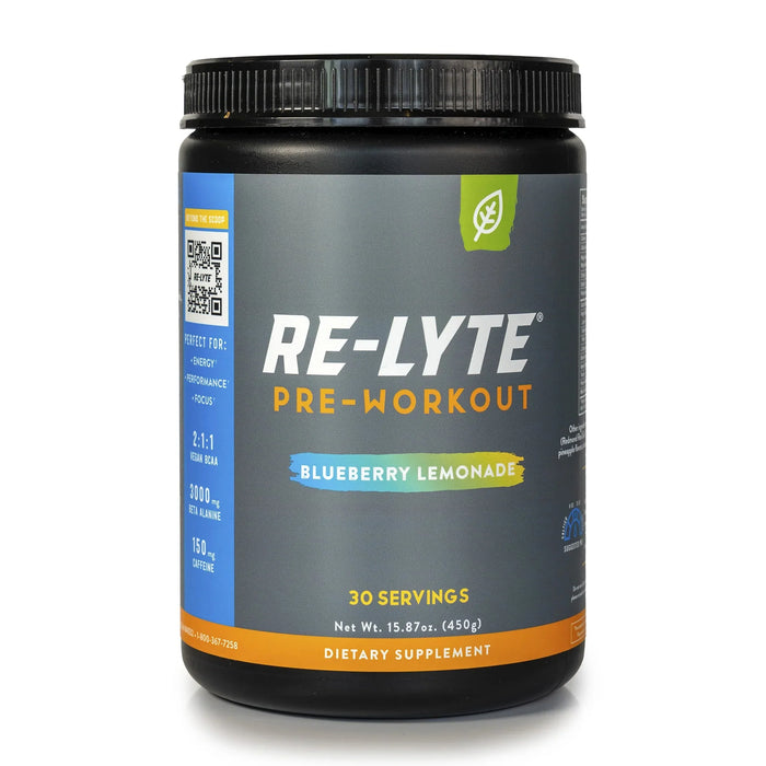 Re - Lyte Pre - Workout Blueberry Lemondade - Yo Keto