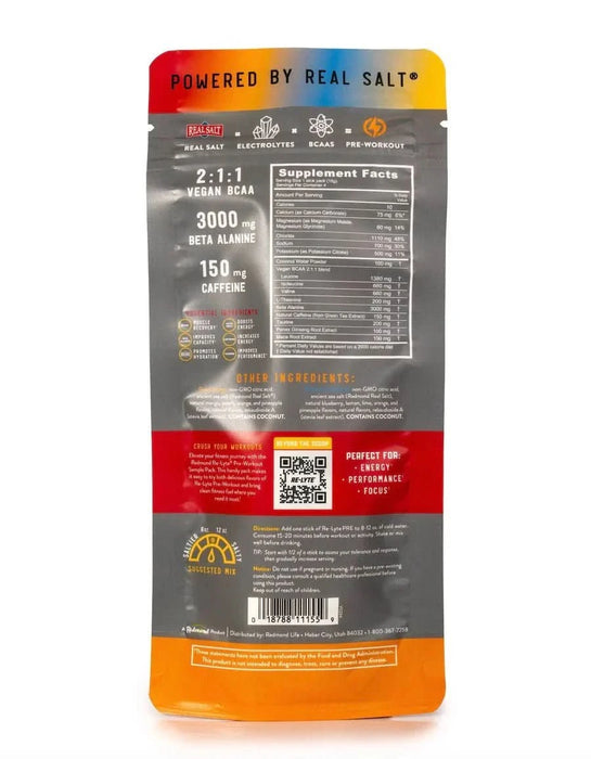 Re - Lyte Pre - Workout Sample Pack - 4 Sticks - LYTES