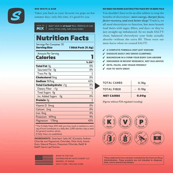 Red White & Bam - 30 Sticks - LYTES