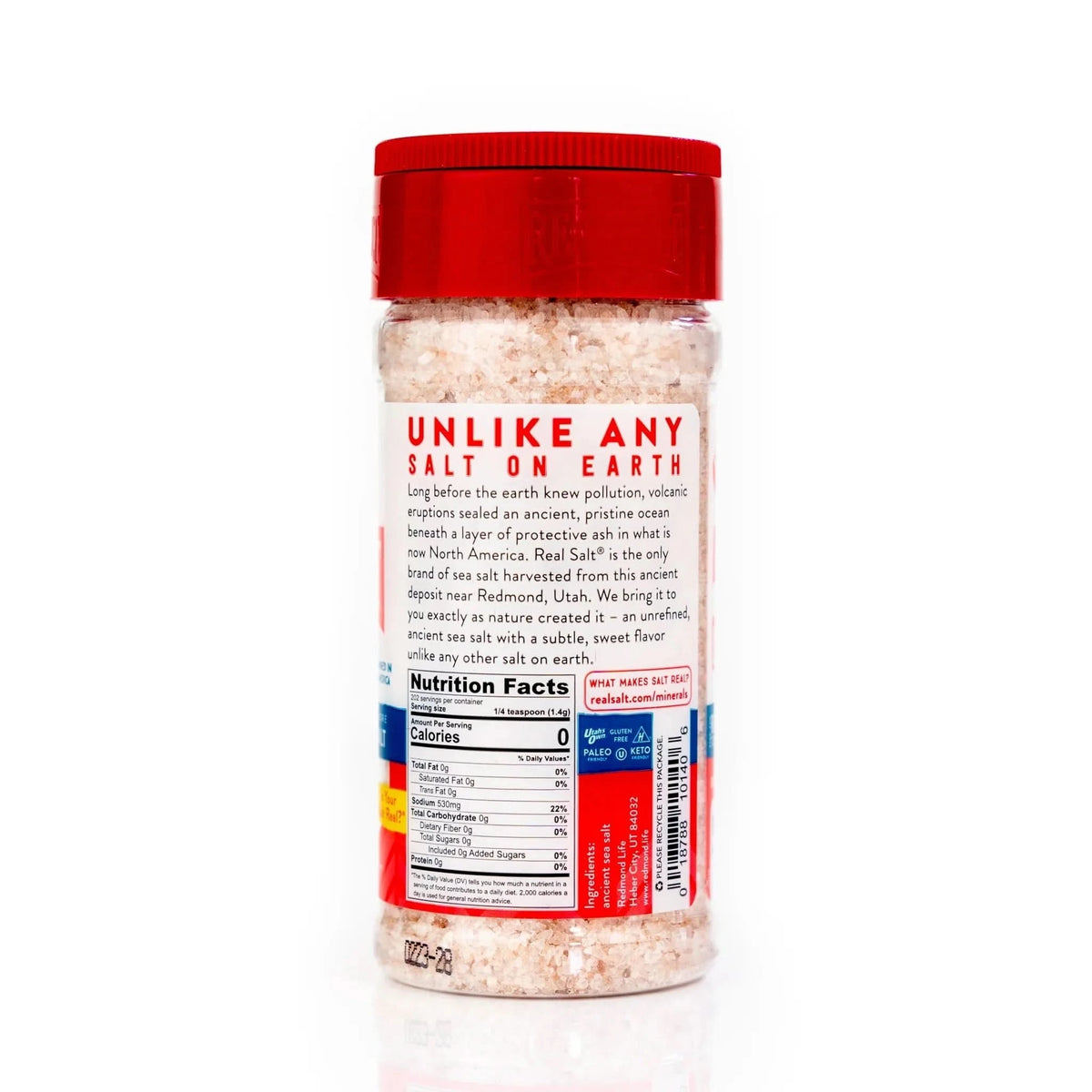 Redmond Real Salt - Kosher Shaker - 284g - LYTES