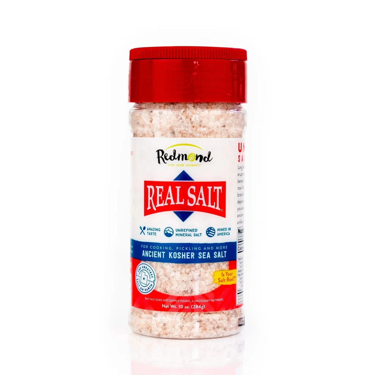 Redmond Real Salt - Kosher Shaker - 284g - LYTES