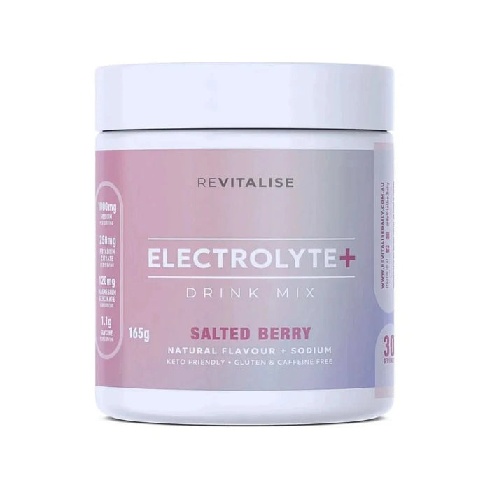 ReVitalise Electrolyte+ Drink - Salty Berry - 30 Serves - LYTES