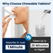 Comparison of fast absorption of Salt Tablets - Strawberry - 40 Serves versus slower powder digestion time