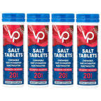 Four containers of Venture Pal Salt Tablets - Strawberry - 40 Serves, chewable electrolytes for fast hydration