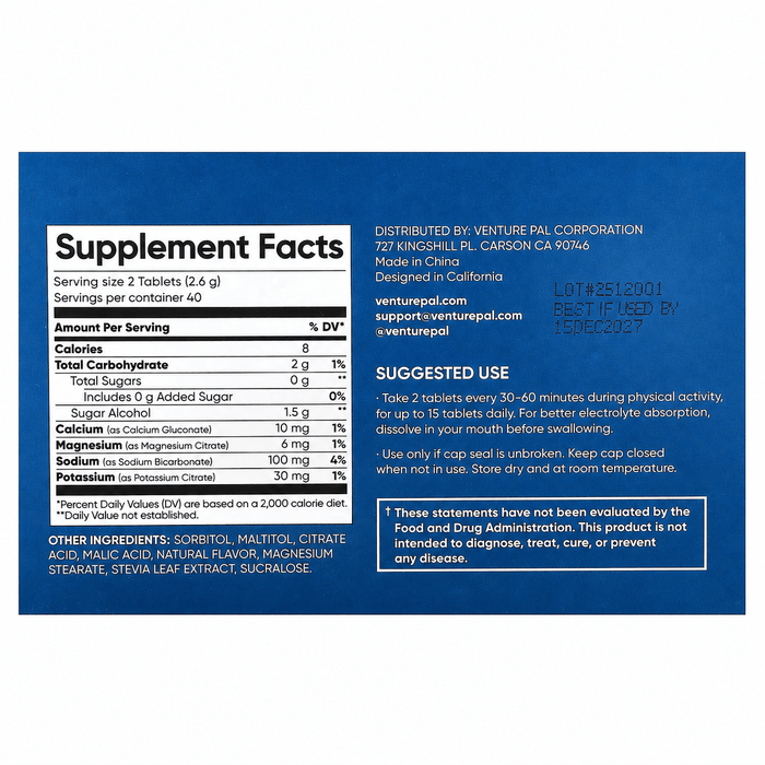 Salt Tablets - Watermelon - 40 Serves