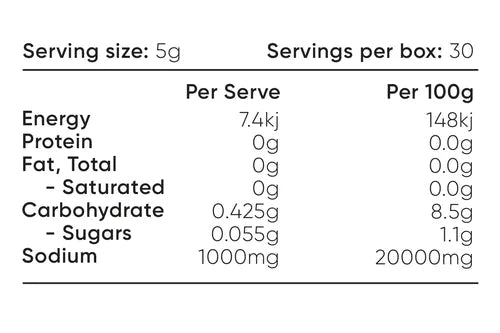 Salty Berry - 30 Sachets - Yo Keto