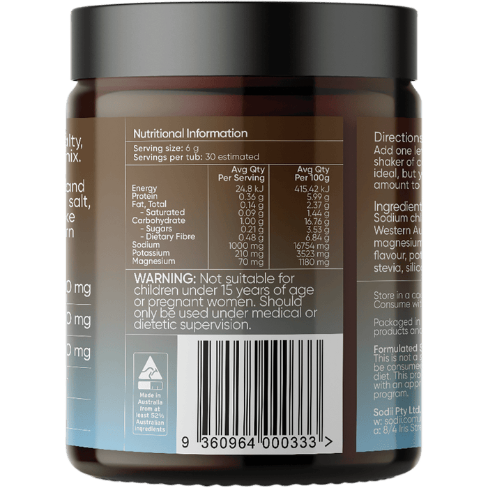 Salty Chocolate - 30 Serve Tub