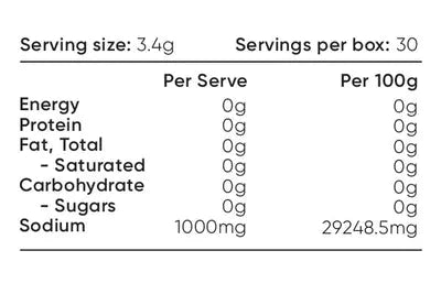 Salty Variety Pack - 6 Sachets - Yo Keto