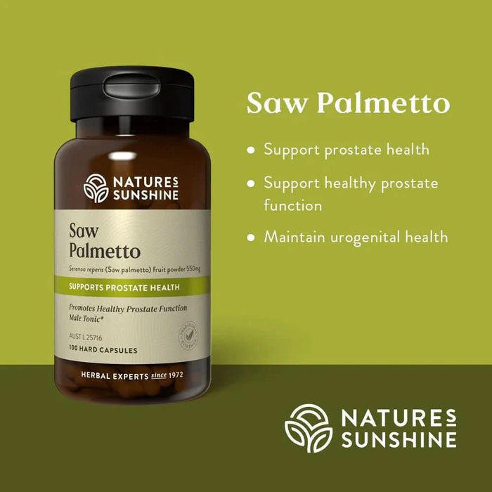 Saw Palmetto - 100 Capsules - LYTES