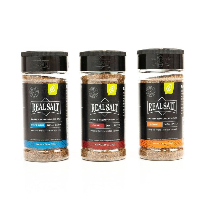 Smoked Real Salt Shaker - Variety Pack - 3x128g - LYTES
