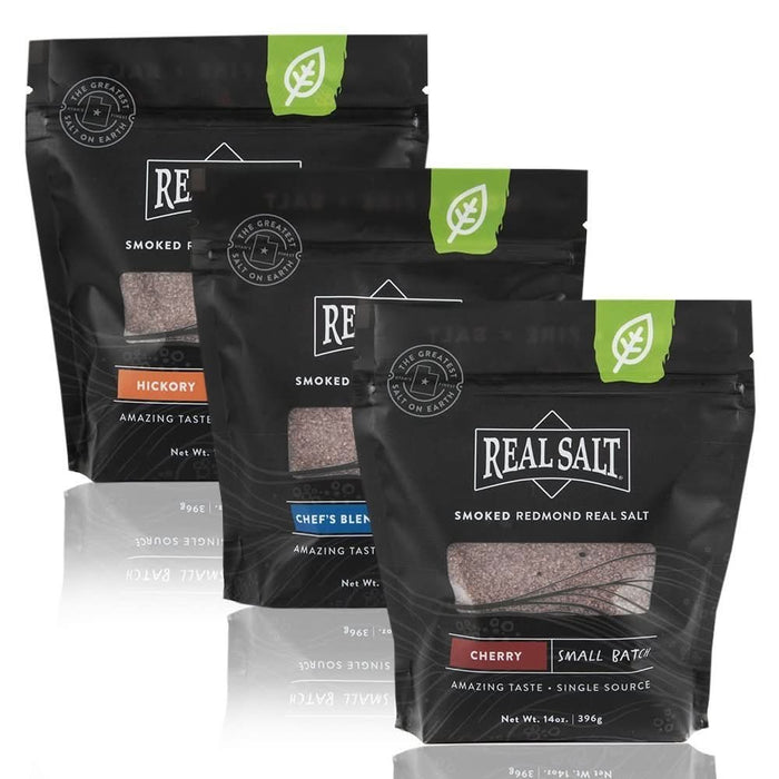 Smoked Real Salt - Variety Pack - 3x396g - LYTES