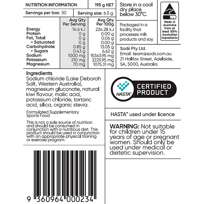 Sodii - Single Sachet - Yo Keto