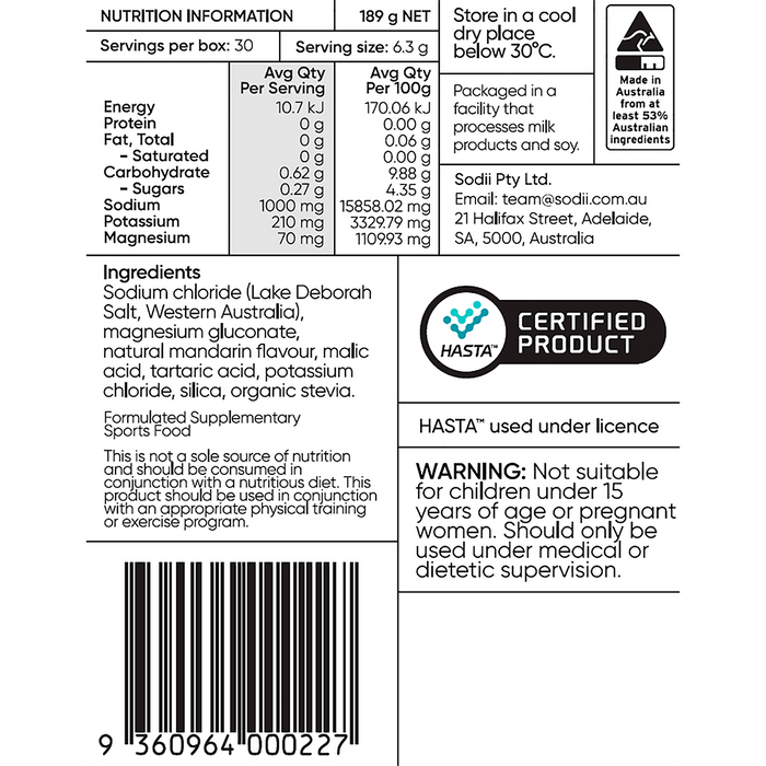 Sodii - Single Sachet - LYTES