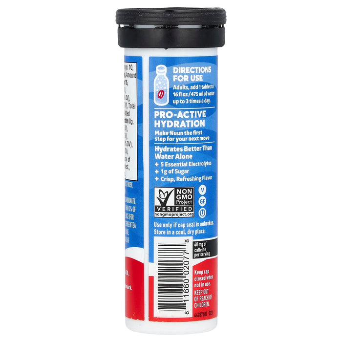 Sports Hydration + Caffeine - Cherry Limeade - 10 Tablets - Expires 31 Dec 2025 - Yo Keto