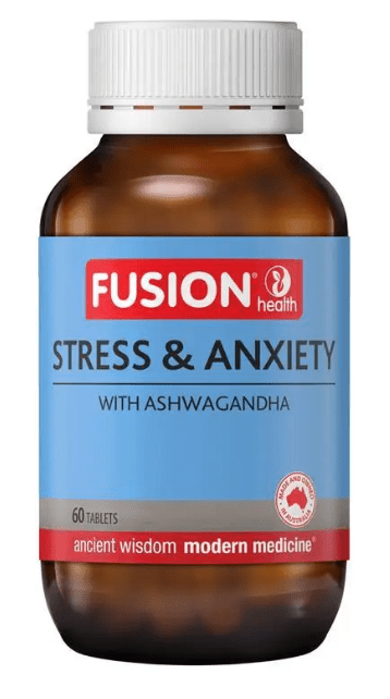 Stress & Calm Support with Ashwagandha - 60 Tablets
