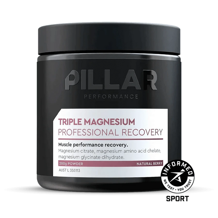 Triple Magnesium Powder - Natural Berry - 200g - LYTES