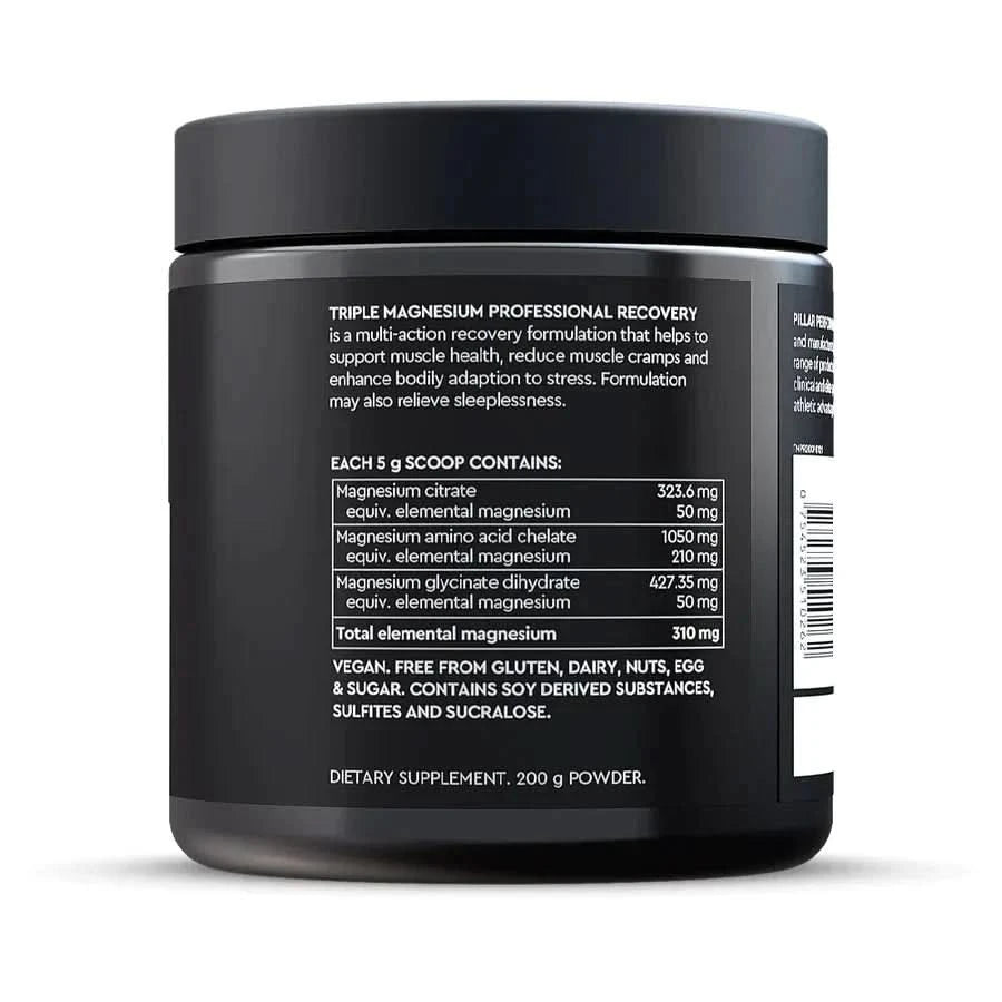 Triple Magnesium Powder - Pina Colada - 200g - LYTES
