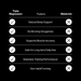 Comparison chart between Triple Magnesium and Melatonin with features listed.