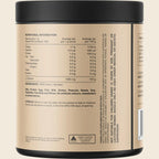 Back label of Tyrosine - 100% Pure L-Tyrosine Unflavoured - 200g by Switch Nutrition showing nutrition facts and ingredients.