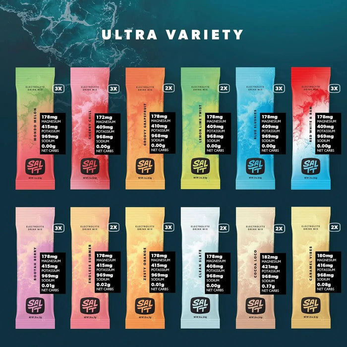 Ultra Variety Electrolyte Drink Mix - 30 Sticks - LYTES